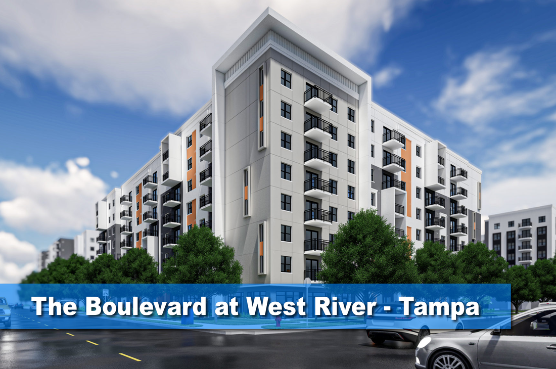 The Boulevard at West River - Multi-Family Home Construction Design Tampa, FL