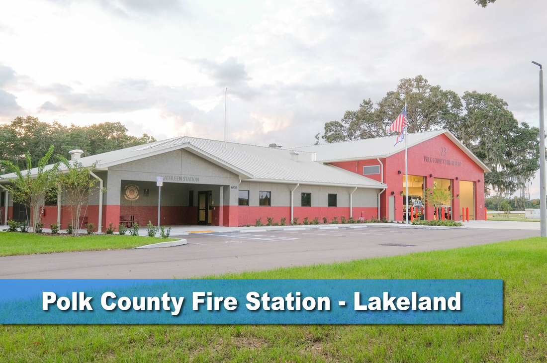 Polk County Fire Station - Government Building Design Lakeland, FL